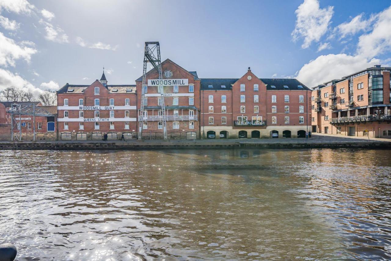 Woodsmill Quay Riverside Apartment - Heart Of ヨーク エクステリア 写真